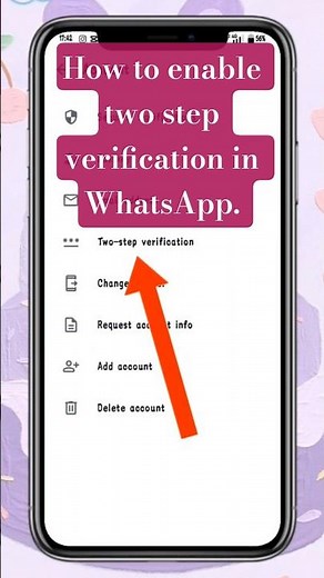 How to enable two step verification in WhatsApp |WhatsApp hacking security enable.