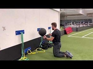 Extensive Tall Kneeling Discus Throw