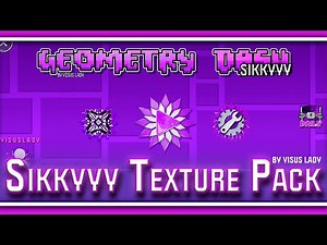 Mi primer Texture Pack Oficial| Sikkyyy Texture Pack| Geometry Dash