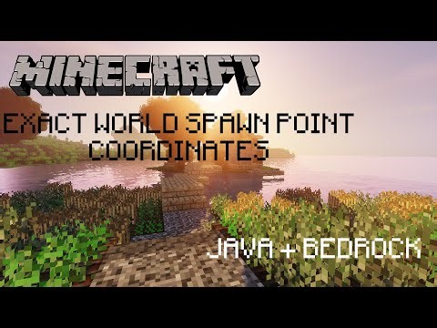 How to find WORLD SPAWN in Minecraft (NO COMPASS)