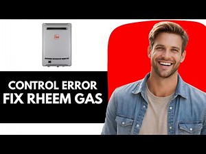 How to Fix Rheem Gas Control or Valve Failure – Error Code Fix