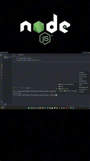 Get File Extension in Node.js ⚡ | path.extname() Explained #nodejs