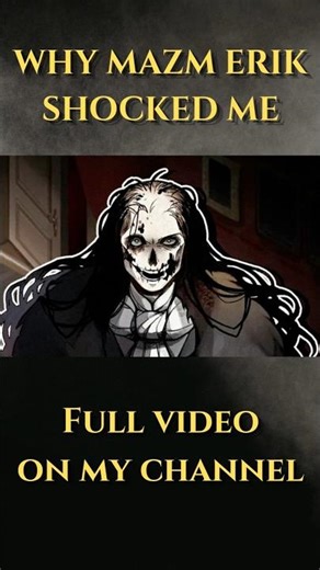WHY MAZM ERIK WAS SO SHOCKING #mazmphantomoftheopera