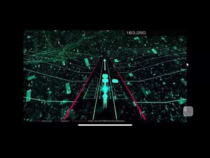Audiosurf 2 Ep. 3414: !Tang - Get Up. 445K score. Mono Turbo.