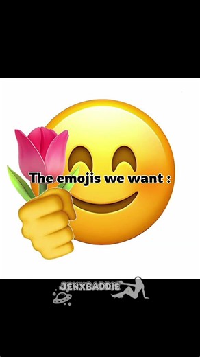 The emojis we want!! and the emojis we have!! #aesthetic #edit