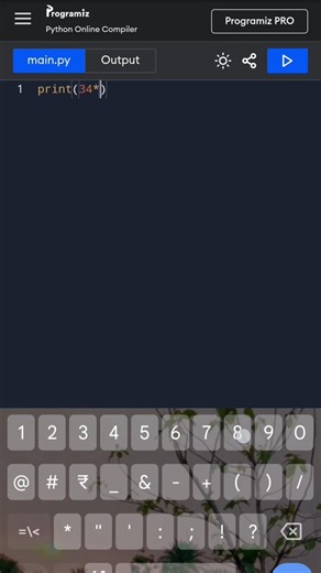 Python program to multiply two integer number using phone #Pythonprogramday2/250 #pythonprogramming