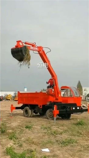 Powerful Excavator in Action | Heavy Equipment at Work #excavator #automobiles