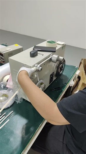 Apply adhesive backing to the LED strip