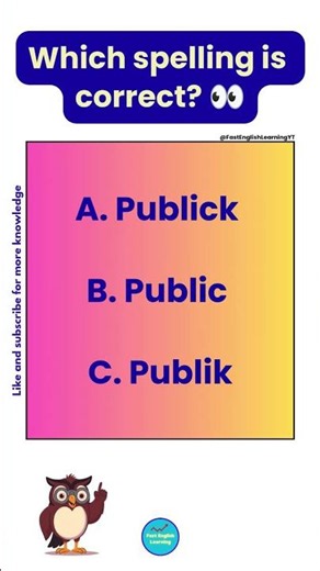 😳 Which Spelling Is Correct? Only 1% Get It Right!