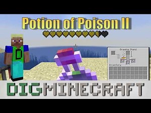 Potion of Poison II in Minecraft
