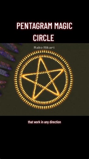magic circle #minecraftbedrock #commandblock #minecraft