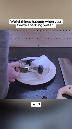 Unique Ice Freezing Experiment Using Different Molds