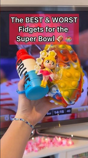 The BEST & WORST Fidgets for the Super Bowl! 🏈🏟️