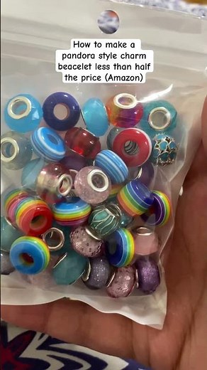Making a pandora style charm bracelet for less than half the price #pandora #bracelet #girl #craft