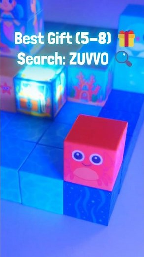 Best Gift for 5-8 Year Olds 🎁 Zuvvo Magnetic Blocks Demo (Mermaid Bay)