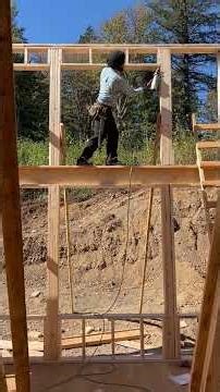 How to frame a windows 🪟 #canada #construction #viral