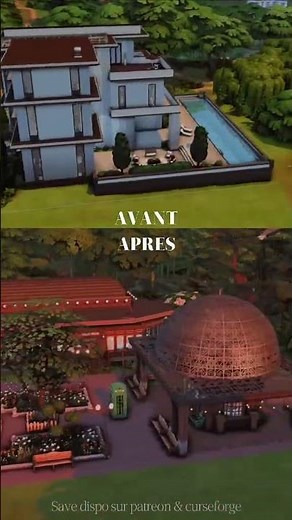 🌎Save file - Willow creek #sims4 on my Patreon " Marion creations - #sims4build #sims4savefile #ts4