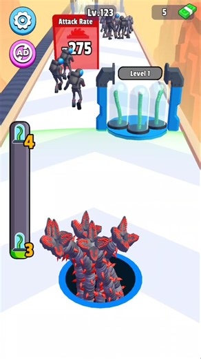 Alien Hole Run Gameplay Level 123 #gaming #shorts