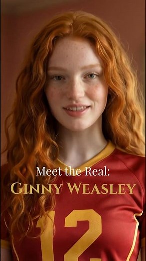 Meet the Real: Ginny Weasley #harrypotter #bookvsfilm #potterhead