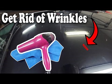 How To EASILY Get Rid Of Wrinkles & Bubbles On Vinyl Car Wrap