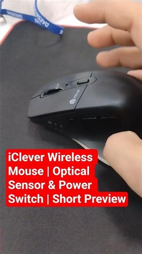 iClever Wireless Mouse | Optical Sensor & Power Switch #iclever #wirelessmouse #mouse #review
