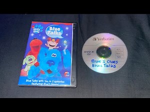 Opening To Blue’s Clues: Blue Talks 2004 DVD