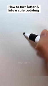 How to draw Ladybug Easy and Simple guide for kids #artwork #drawingideas #reelsvideo #fbreels | Monica Aguilar