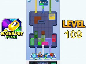 Water Out Puzzle Level 109 Walkthrough Solution