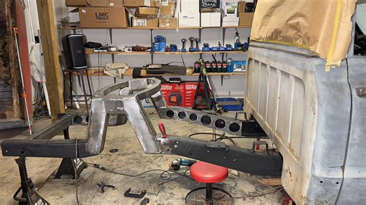 Solid Back Half: Boxed and Welded for Strength