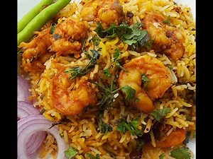Shrimps Biryani