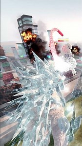 Frostbite Godzilla vs Max Shin Godzilla - Roblox Kaiju Universe