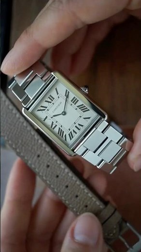 Cartier Tank Solo 3169 Large Steel 2015