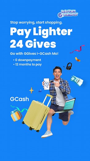 Use GGives to shop all out 🤩 No down payment needed to Pay Lighter. Just pay in easy installments with GGives when you shop online!