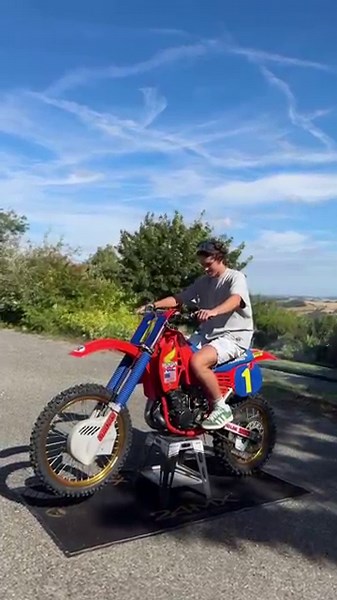 250 CR 1984 démarrage…🥹