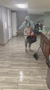 83K views · 644 reactions | ASMR cleaning action. This is how I clean my basement floors, throwing water and some cleaner, then scrubbing it off with a broom and putting the excess water into main drains in the floor. How do you clean your floors and grout when they need it? #fyp #fypシ #fypage #cleaning #mopping #cleanasmr #asmr #asmrcommunity #scrubbing | Connie Homayed Kazan | Facebook