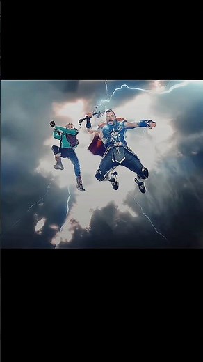 Thor and his daughter action clips | Thor love and thunder #shortsfeed #edit #shortsvideo #avengers