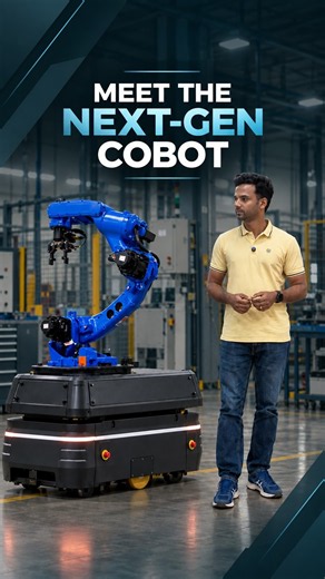 Meet the Next-Gen Cobot 🤖 | The Future of Industrial Automation #Shorts