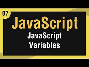 Learn JavaScript In Arabic #07 - Variables