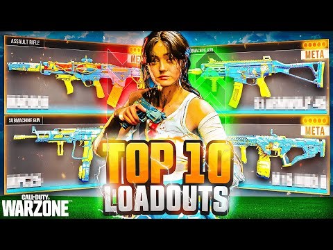 TOP 10 *BROKEN* META Loadouts in Warzone