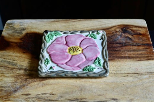Vintage Franciscan Desert Rose Trivet, Retro Kitchenalia, Square Embossed Pink Rose Hot Plate, Made in Portugal, Collector Gift, Cottagecore - Etsy
