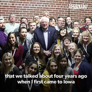 Our campaign is off to an incredible start. We just finished three rallies across Iowa and are now headed to New Hampshire for two rallies. Together, we will transform this country. | Bernie Sanders
