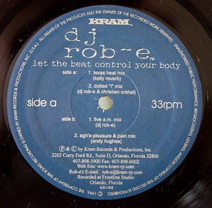 DJ Rob-E - Let The Beat Control Your Body