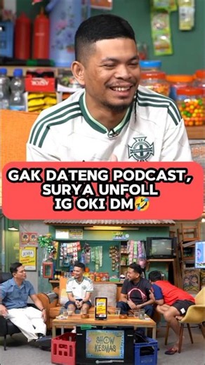 Gak Dateng podcast, Surya unfol OKI DM #podcast #suryainsomnia #okidm #shortvideo #fypシ゚viral