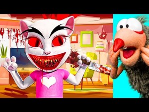 Testing The CREEPY TALKING ANGELA App & MORE For The 1st Time..