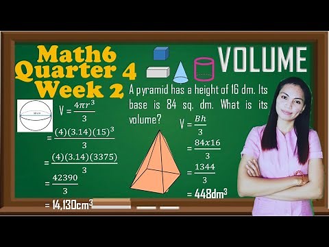 Math6 Quarter 4 Week 2 │Problem Solving involving Volume