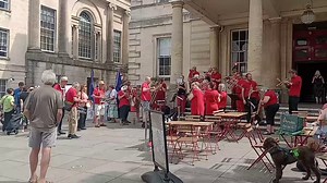 Good morning Stroud! The red band are currently playing at a Stroud 4 Europe event, Safe Space are giving out safety alarms and advice to residents, the farmers' market is in full flow and Stroud Pride will take place this afternoon in Bank Gardens. Have a great weekend 🥰 | Stroud News & Journal