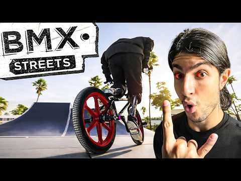 First Time Playing BMX Streets While STONED