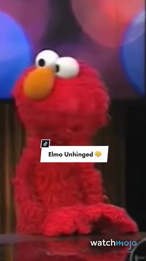 Elmo unhinged 😤😤😤 #elmo #rocco #watchmojo #balsamicvinegar | Elmo