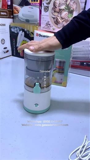 The Hands-Free Way to Juice! 🍊⚡ Portable Electric Citrus Juicer #AmazonFinds
