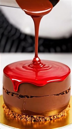 Sweet Chocolate Cake 🍫 #cake